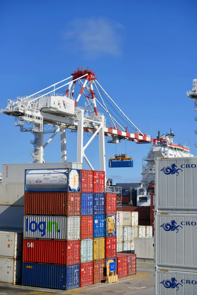 Grua de contenedores